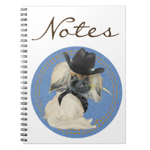 Cowpoke Peke Notizblock