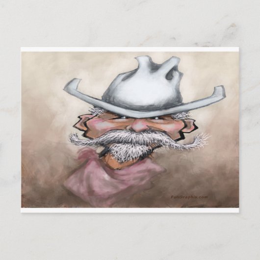 Cowpoke Postkarte (Vorderseite)