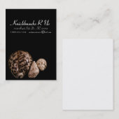 Cowrie Cones Business Card Visitenkarte (Vorne/Hinten)