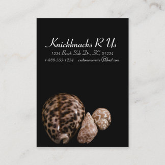 Cowrie Cones Business Card Visitenkarte