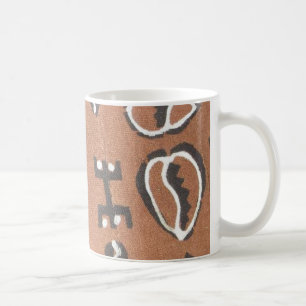 Cowrie-Schlamm-Stoff-Tasse Kaffeetasse