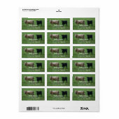 Cows Address Labels Adressaufkleber (Vorne)