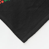 Cows Christmas Tree Xmas Farm Animal Toddler Boys Fleecedecke (Ecke)