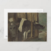 Cowshed von Paula Modersohn-Becker Postkarte (Vorne/Hinten)