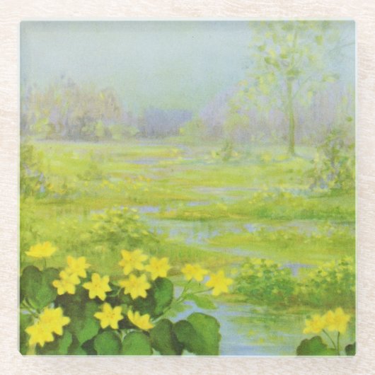 Cowslip by Cargill, 1937 Glasuntersetzer (Vorderseite)