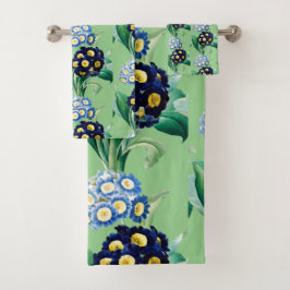 Cowslip Primrose Botanical Badhandtuch Set