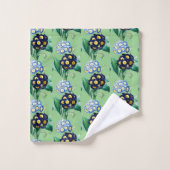 Cowslip Primrose Botanical Badhandtuch Set (Waschlappen)