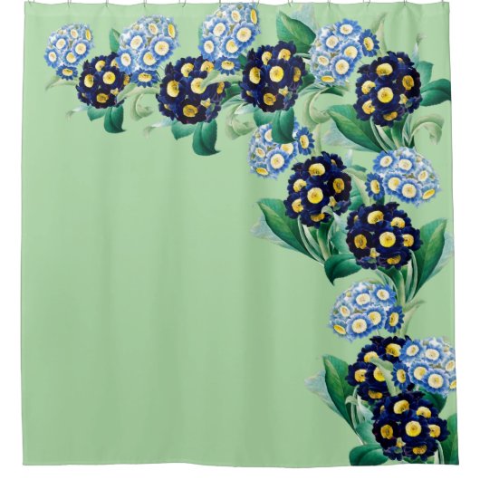Cowslip Primrose Botanical Duschvorhang (Vorderseite)