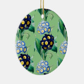 Cowslip Primrose Botanical Keramik Ornament (Rechts)
