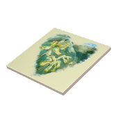 Cowslip Primula Herz Fliese (Seite)