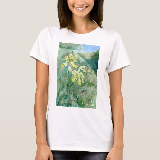Cowslips Primula veris T - Shirt (Vorderseite)