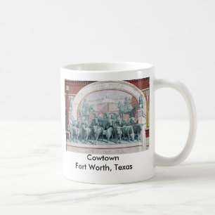 Cowtown Fort Worth, Texas Kaffeetasse