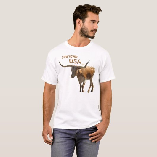 Cowtown USA T - Shirt (Vorne ganz)