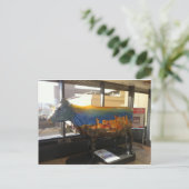 Cowtown's Skyline Postkarte (Stehend Vorderseite)