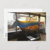 Cowtown's Skyline Postkarte (Vorne/Hinten)