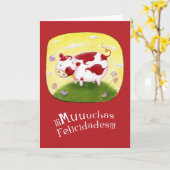 Cowy Karte (Gelbe Blume)