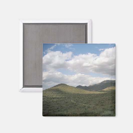 Cowyboy Skyline Wüste Kühlschrank Magnet (Vorderseite/Rückseite)