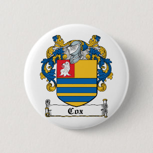 Cox-Familienwappen Button