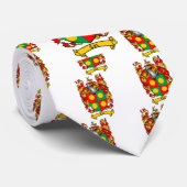 COX-FAMILIENWAPPEN - COX-WAPPEN KRAWATTE (Gerollt)