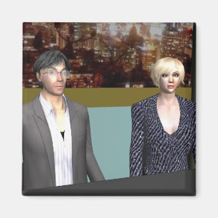 Cox-Nachrichtenmagnet Magnet