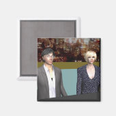 Cox News-Magnet Magnet (Vorderseite/Rückseite)