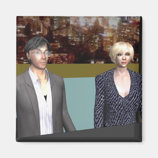 Cox News-Magnet Magnet (Vorne)