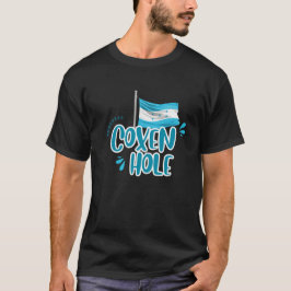 Coxen Hole mit honduranischer Flagge T-Shirt