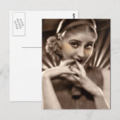 Coy Beauty Postkarte (Vorne/Hinten)