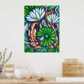 Coy Carp von Lisa Lorenz Poster (Küche)