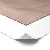 coy deco woman with headband poster (Ecke)