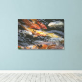 Coy Fish Leinwanddruck (Insitu (Holzboden))