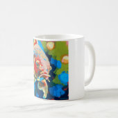 Coy Fish Painting - Gift for Coy Fish Lovers Kaffeetasse (VorderseiteRechts)