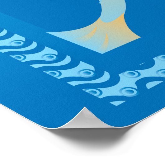 Coy Fish Poster (Ecke)