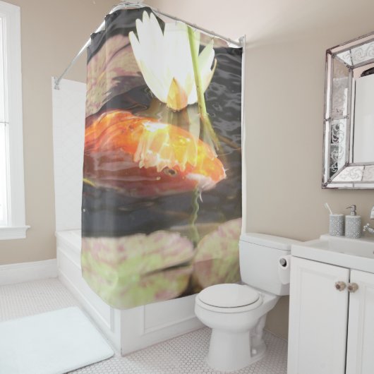 Coy Koi Duschvorhang (Beispiel)