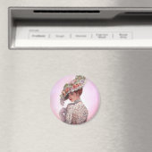 Coy Viktorianisch Lady "Betty Lu" Magnet (In Situ (Geschirrspüler))
