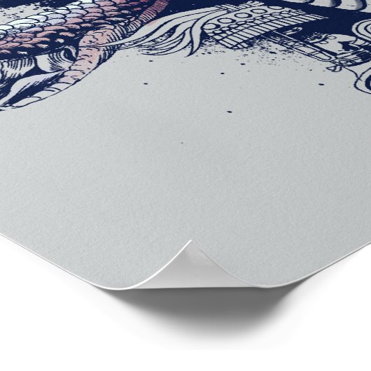 Coyolxaugqui Poster (Ecke)