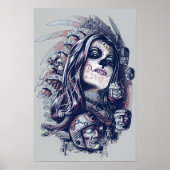 Coyolxaugqui Poster (Vorne)