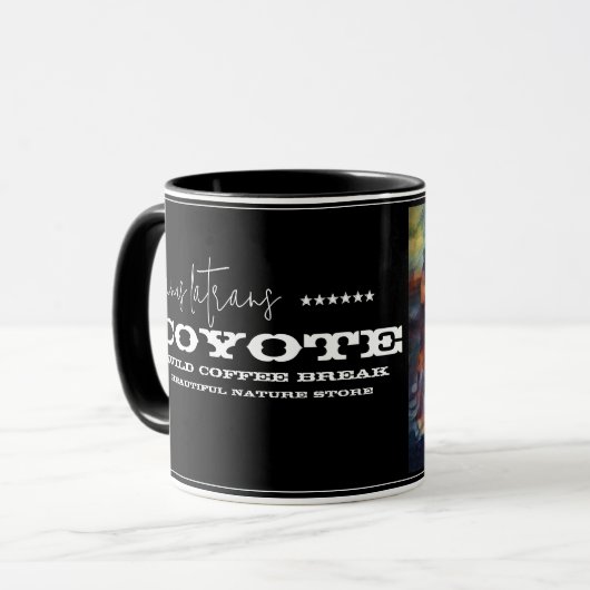 Coyote マグカップ tasse (Vorderseite Links)