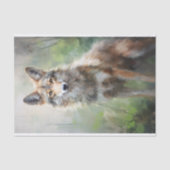 Coyote 1 Decoupage Paper Seidenpapier (Vorderseite)