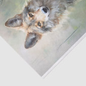 Coyote 1 Decoupage Paper Seidenpapier (Ausschnitt)