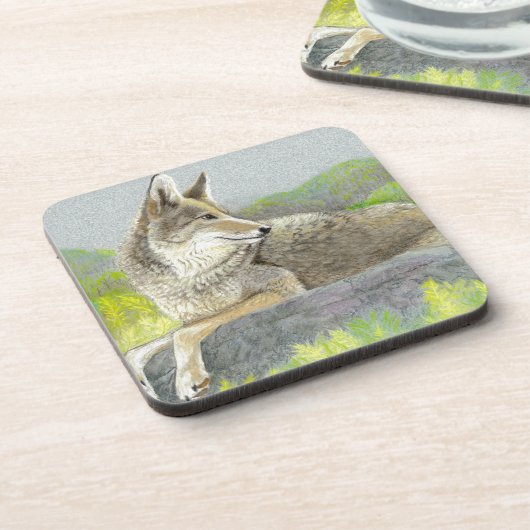 Coyote Beverage Coaster Getränkeuntersetzer (Linke Seite)