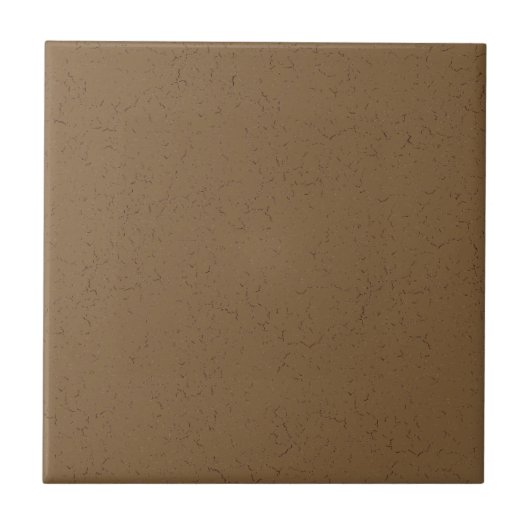 Coyote Brown Crackle Glaze Solid Color Tile Fliese (Vorderseite)