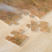 Coyote (Canis Latrans) Jagen Puzzle (Seite)