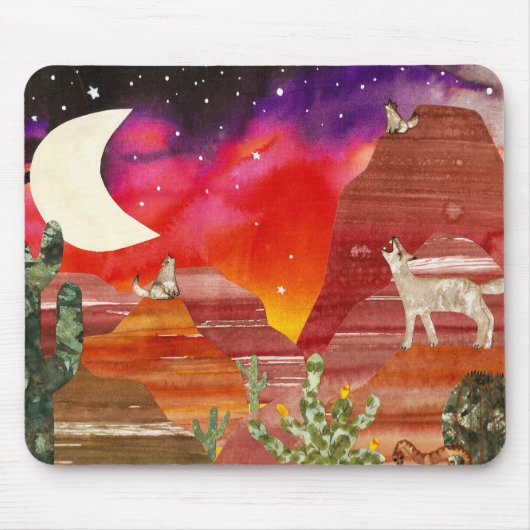 Coyote Canyon Night Songs Mousepad (Vorne)