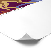 Coyote Canyon Sunrise Poster (Ecke)