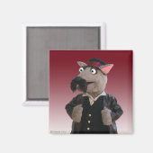 Coyote Clyde Magnet (Vorderseite/Rückseite)