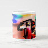 Coyote cool Jumbo-Tasse (Vorderseite)