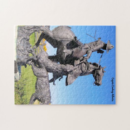 Coyote Cowboy Alberta Puzzle (Horizontal)