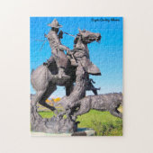 Coyote Cowboy Alberta Puzzle (Vertikal)