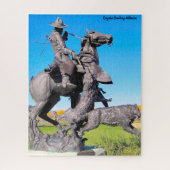 Coyote Cowboy Alberta Puzzle (Vertikal)